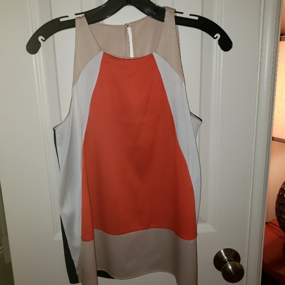 Beautiful color-block tank top